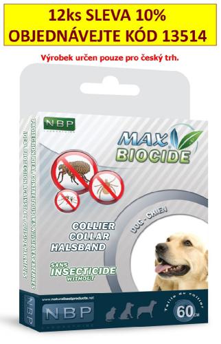 Max Biocide Collar Dog repelentn obojek, pes 60 cm !CZ!