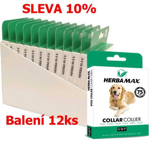 Herba Max Collar Dog repelentn obojek, pes 75 cm (12 ks) SLEVA 10 %