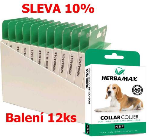 Herba Max Collar Dog repelentn obojek, pes 60 cm (12 ks) SLEVA 10 %