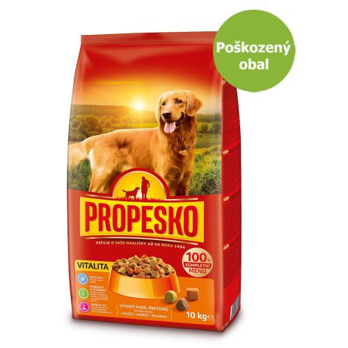 PROPESKO Dog Vitality, granule 10 kg-Pokozeny obal - SLEVA 10%