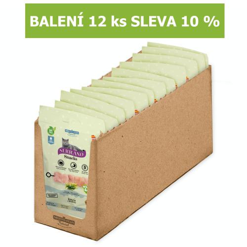 Serrano Snack Cat Oral Care Chicken 50 g (12 ks) SLEVA 10 %